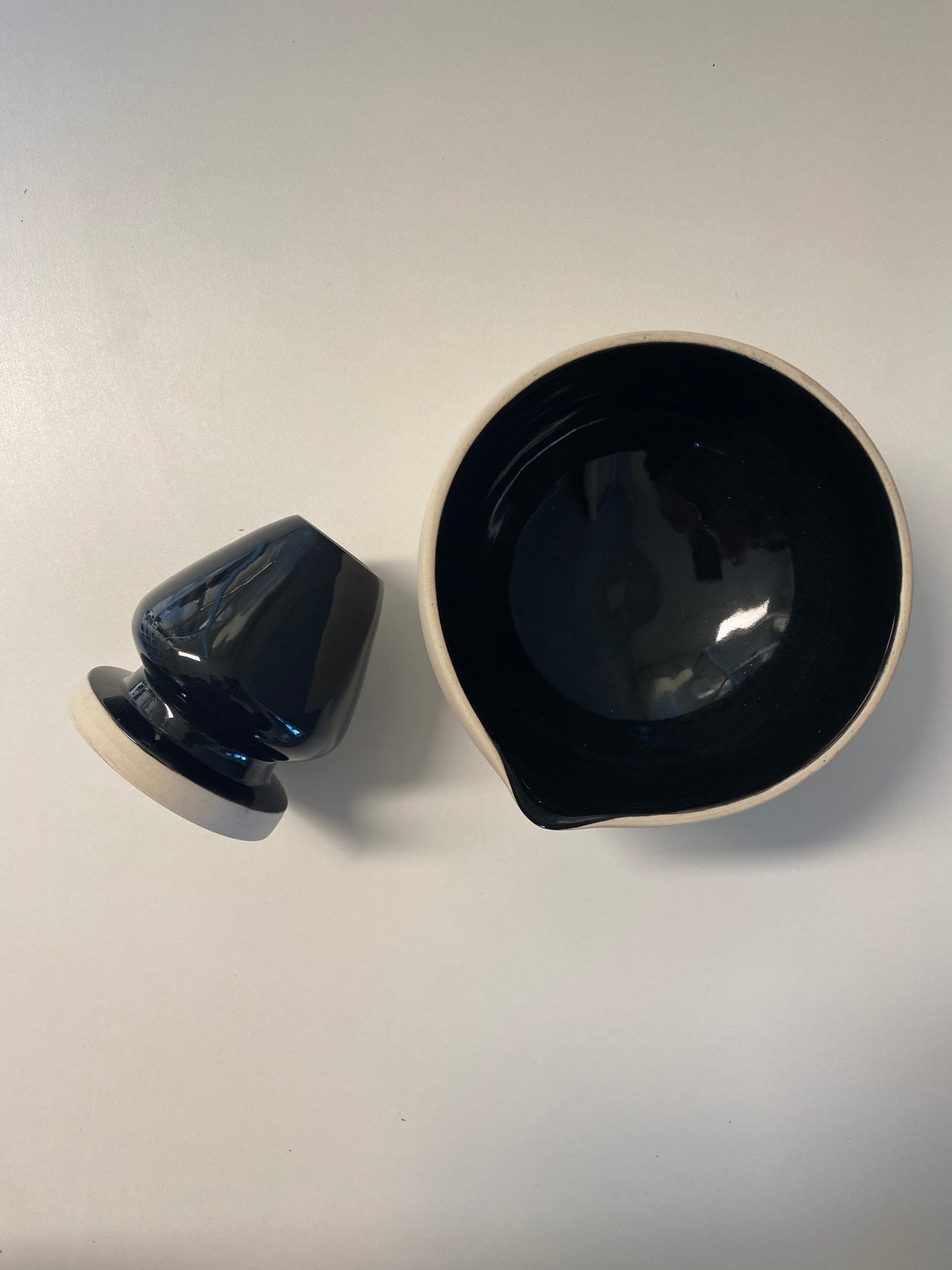 MATCHA SET BLACK/BEIGE