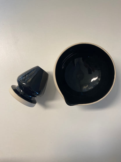 MATCHA SET BLACK/BEIGE